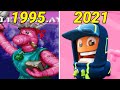 Evolution Of Worms Games 1995 2021
