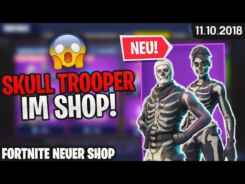 FORTNITE SHOP vom 11.10 - 💀 SKULL TROOPER! 🛒 Fortnite Daily Item Shop Heute (11 Oktober 2018) | Detu Video