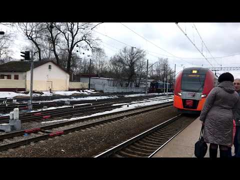 Электричка Москва-Тверь/Russian suburban train