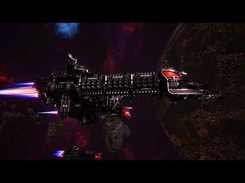 Mega Mod: Imperial Navy vs TAU Protector Fleet! Quick Battle, Skirmish, Battlefleet Gothic Armada 2