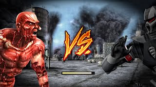 Mortal Kombat 9 Meat VS Cyber Smoke MKD