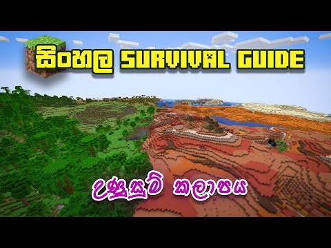 Discovering Sinhala Biomes in Minecraft