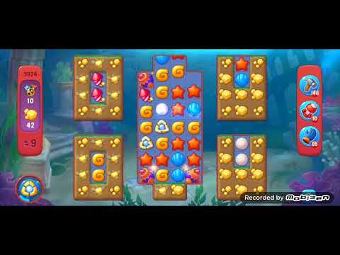 Fishdom Hard level 3924. NOboosters