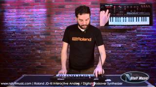 Video thumbnail for Roland JD-Xi Interactive Analog-Digital Crossover Synthesizer | N Stuff Music by N Stuff Music