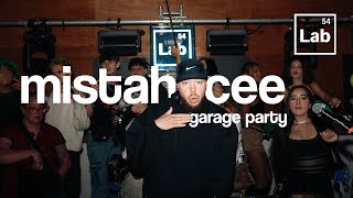 mistah cee r&b, hip hop mix in a garage DJ set