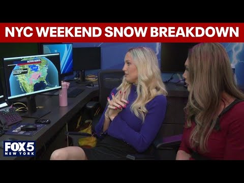 Winter storm watch issued for NYC | Weekend snow update