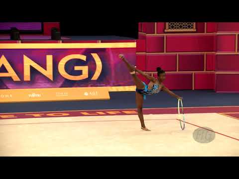 TOMAS Alice (ANG) - 2019 Rhythmic Worlds, Baku (AZE) - Qualifications Hoop