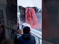 This Waterfall In Antarctica Looks Like BLOOD Bloodfalls Antarctica Cruiseship Amazing