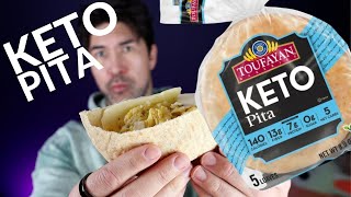 Toufayan Bakeries Keto Pita Bread Review | with Blood Glucose Readings