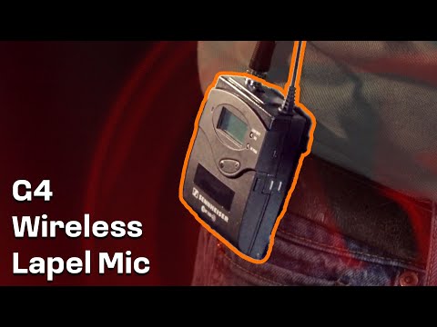 Sennheiser EW112P G4 Wireless Lapel Microphone System