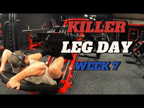 Spring Cut - Day 53 - Lower Body Workout || Week 7