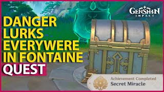 Secret Miracle Chiwang Terrace Afternoon Chest World Quests & Puzzles Genshin Impact