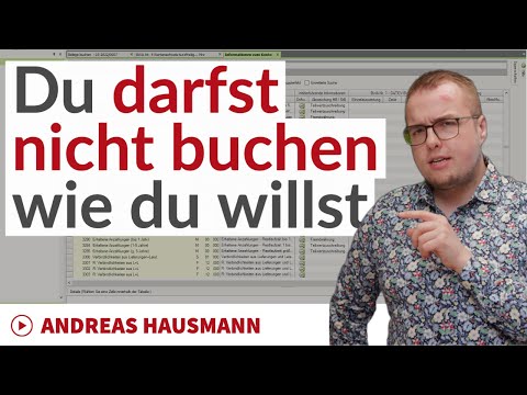 Du darfst nicht buchen wie du willst - DATEV Buchungslogik in DATEV Rechnungswesen