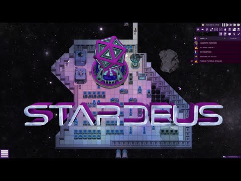 Check out the latest trailer for Stardeus, a space base building colony management sim