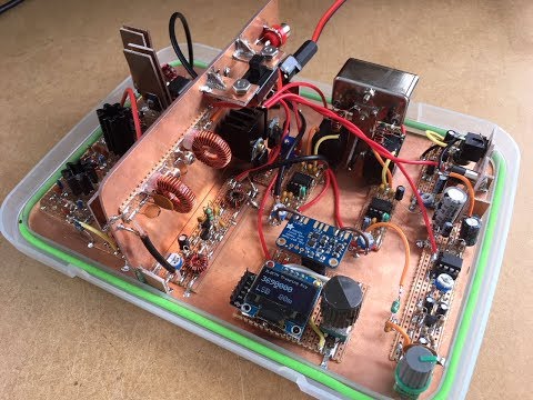 Homebrew Portable SSB Transceiver Part 6 - All boxed up ready to go!
