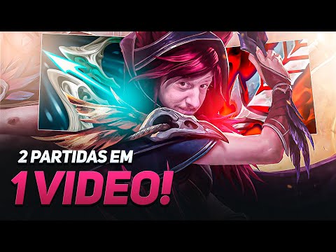 XAYAH JÁ ESTAVA MERECENDO ESSE NERF MESMO? 🤔 (2 PARTIDAS EM 1)