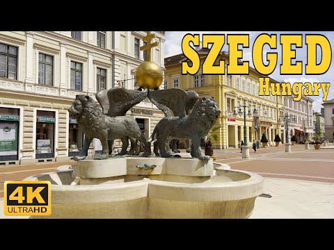 Szeged 🇭🇺 Hungary Walking in the Center [33 min] 4k