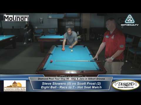 2016 DPT 8 Ball - Steve Stowers vs Scott Frost