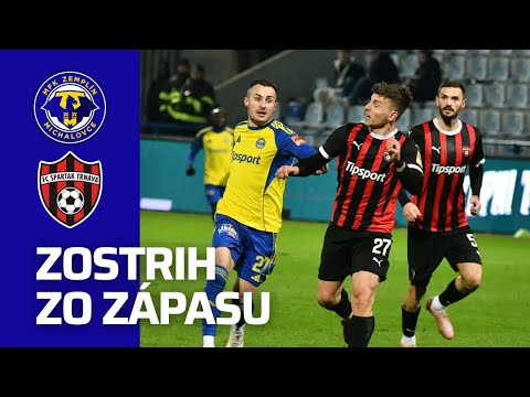 ZOSTRIH ZÁPASU | MFK Zemplín Michalovce - FC Spartak Trnava (8.2.2026, 1:1)