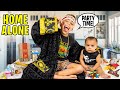 FERRAN Stays HOME ALONE For a DAY!! (NO RULES) | The Royalty Family
