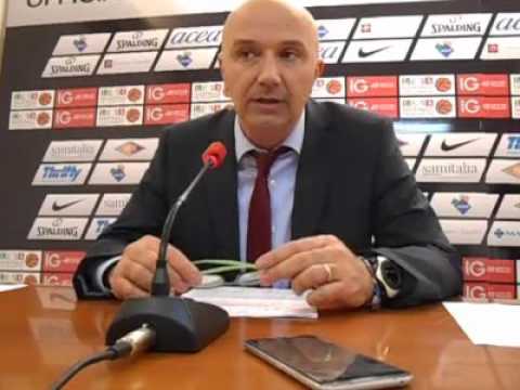 Acea Virtus Roma - NPC Rieti: Luciano Nunzi in sala stampa