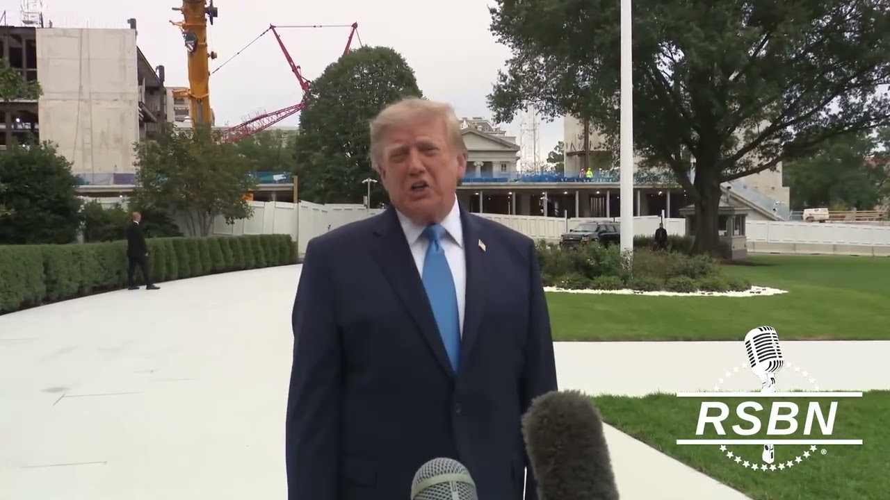 FULL: President Trump Speaks with Press at White House Ahead of Ohio Rally - 10/03/26