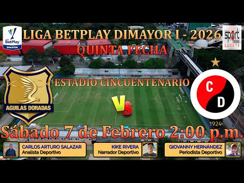 ⚽️ Águilas Doradas 🆚 Cucuta deportivo