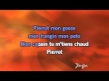 Karaoké Chanson pour Pierrot - Renaud *