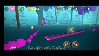 Poppy Pogo: 3D Run Platformer - Level 1 gameplay action platformer running obstacle game walkthrough