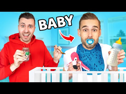 IK BEN VOOR 1 DAG EEN BABY! *Experiment*