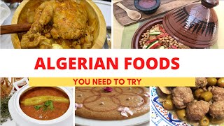 Most Popular Algerian Foods | Algeria Cuisine