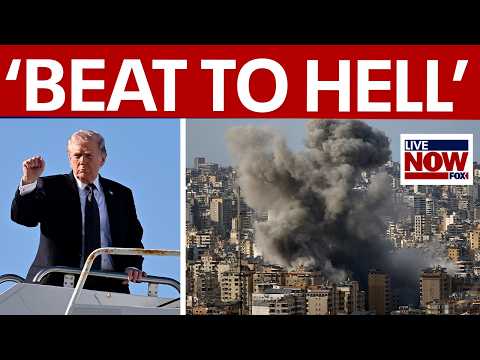 BREAKING: Trump says Iran will be hit hard today, as strikes intensify