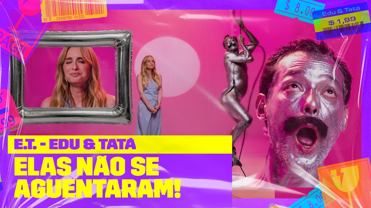 Edu Sterblitch DESESTABILIZA Angélica, Fátima Bernardes e Nicole Bahls | E.T. - Edu e Tatá