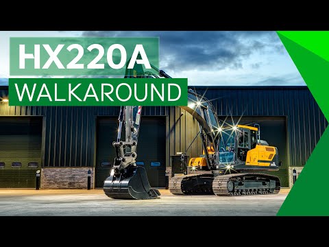 Hyundai HX220AL, экскаваторы
