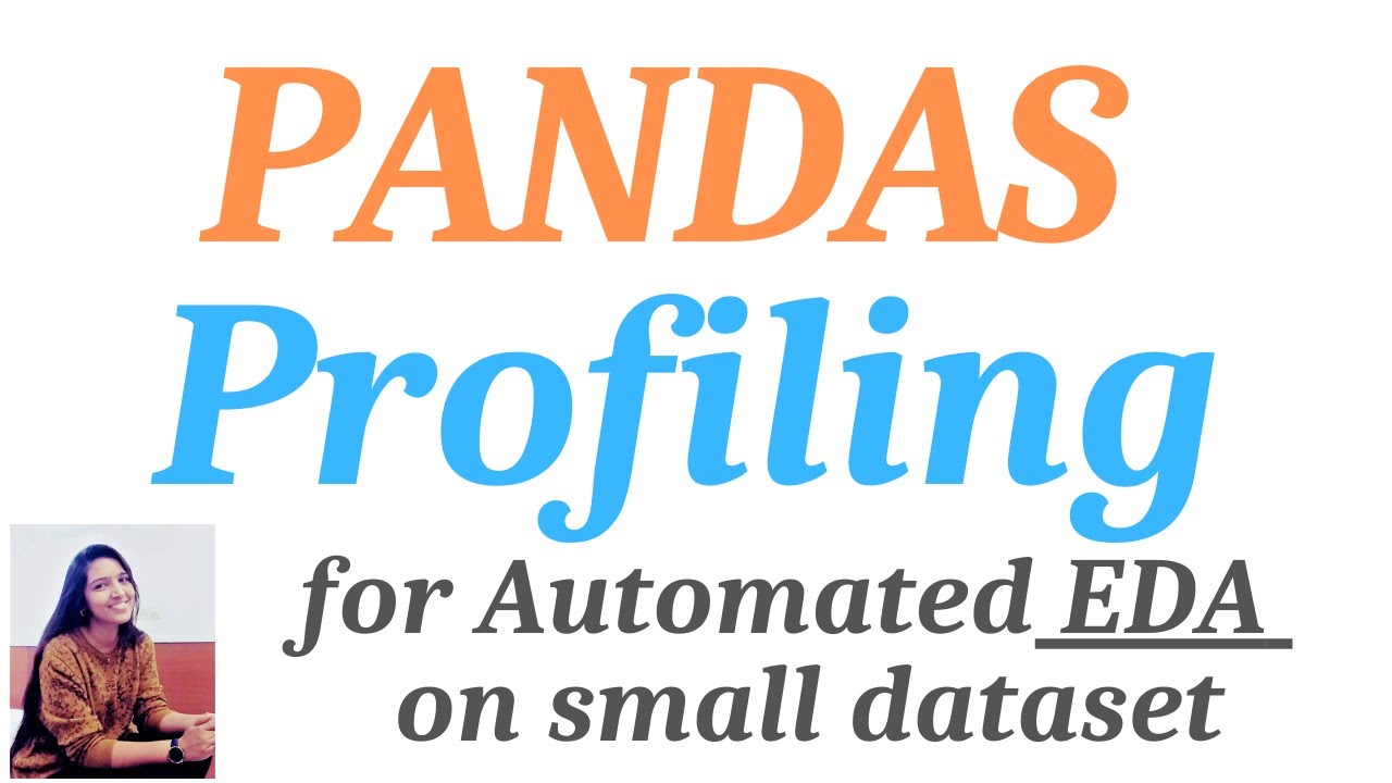 Pandas Profiling | Good for EDA on small dataset | Exploratory Data Analysis (EDA) | Data Science