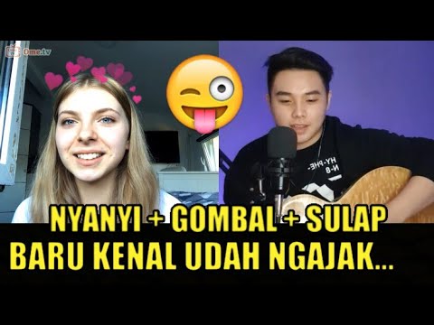 Gebetan Baru Auto Baper Pake Jurus Pelet Andalan - OME TV INTERNASIONAL #ometvinternasional