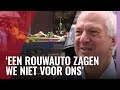 Rouwstoet met bakfiets voor vrijwilliger