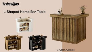 Tribesigns Turn Any Corner Into Your Dream Home Bar 🥂  anuncio