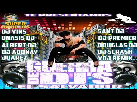 Éxitos De Cantinas Mix (Douglas DJ González) ⚫ Guerra De DJ's El Salvador - Súper Minions Produccion