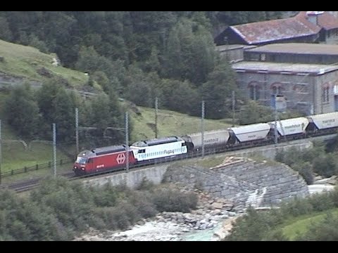 066 Classic Gotthard Railway North Ramp 2000-2004 -  Mythos Gotthard - RARE FOOTAGE