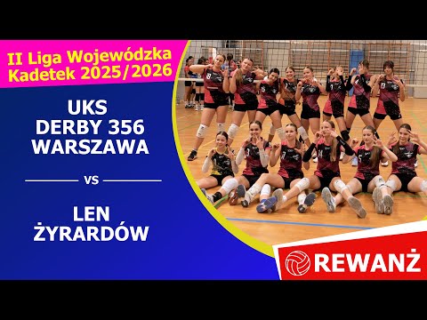 UKS DERBY 356 WARSZAWA - LEN ŻYRARDÓW  - REWANŻ #volleyball