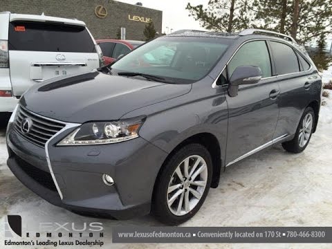 New Grey on Saddle Tan 2015 Lexus RX 350 AWD - Executive Demo - Touring Package Review