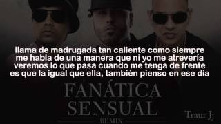Plan B Ft  Nicky Jam - Fanatica Sensual (Remix) (Letra)