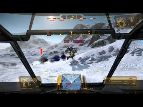 Mechwarrior Online Catapult-K2 Thumper (Alpine Peaks)