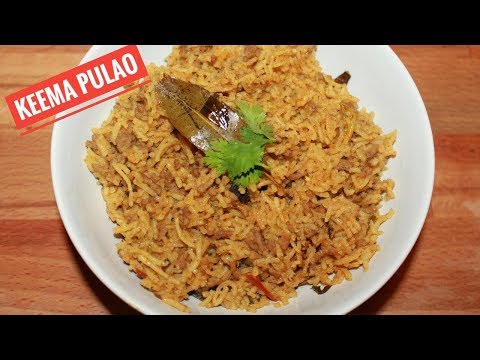 Keema Pulao Recipe-Easy Mutton Keema Biryani Recipe-Keema Rice-Lamb Kheema Pulao