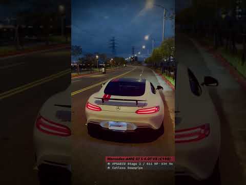 Mercedes-AMG #C190 GT S 4.0L V8 Bi-Turbo / Catless Downpipe (DECAT) / #PSAECU Stage 2