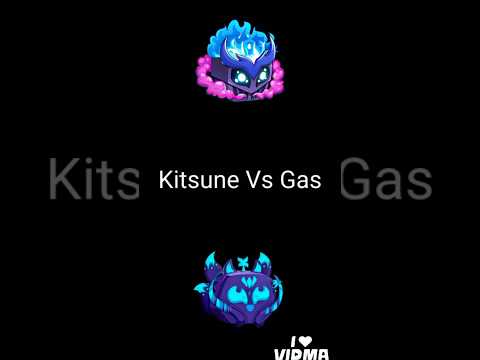 Gas Fruit Vs Kitsune Fruit #bloxfruits #shorts - Robloxz - Battle Between Gas And Kitsune