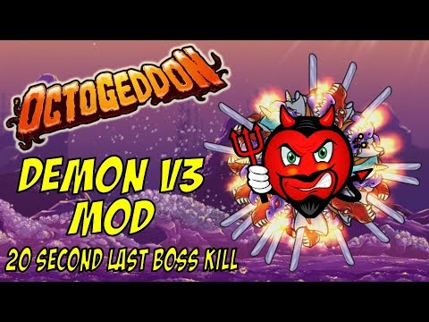 160 TENTACLE DEMON V3 MOD | OCTOGEDDON GAMEPLAY | OCTOGEDDON BOSS FIGHT