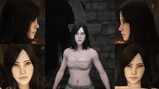 Female Character Creation - Sliders - Preset 4