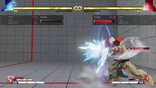 ストリートファイター5  メンテ終わるまでVシフトあれこれ練習
